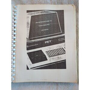 Commodore Complete Programming Coding Usage Manual Large Spiral Bound Repro Vtg